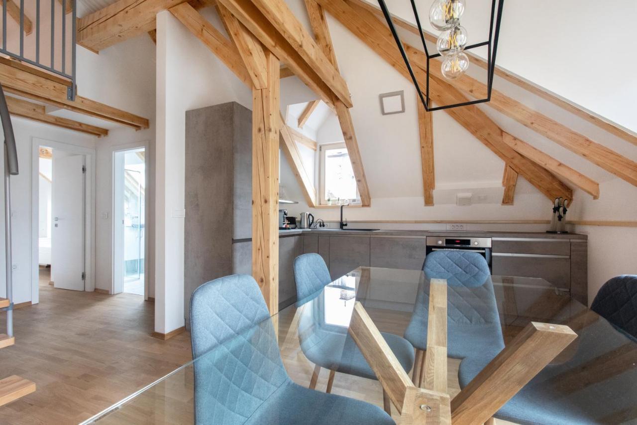 Bright & Spacious Loft In The Heart Of Old Town 卢布尔雅那 外观 照片